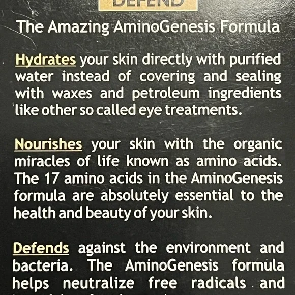 Aminogenesis‎ counterclockwise under eye treatment - Picture 2 of 4
